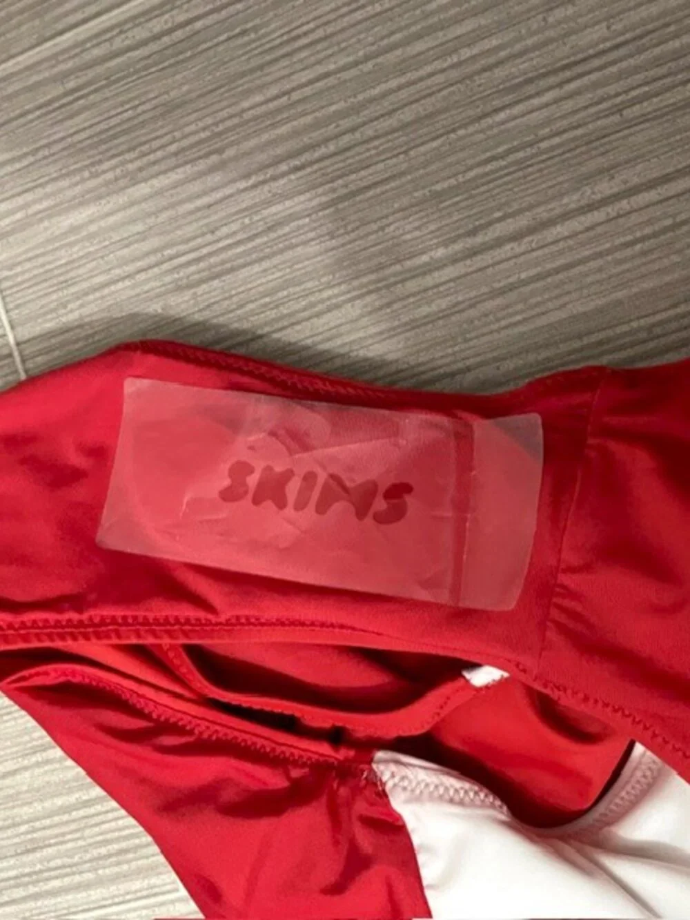 NWT Skims Olympic Team USA Scoop Neck One Piece Swimsuit Red Size Large